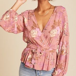 Spell & The Gypsy Collective Rosa Wrap Blouse S